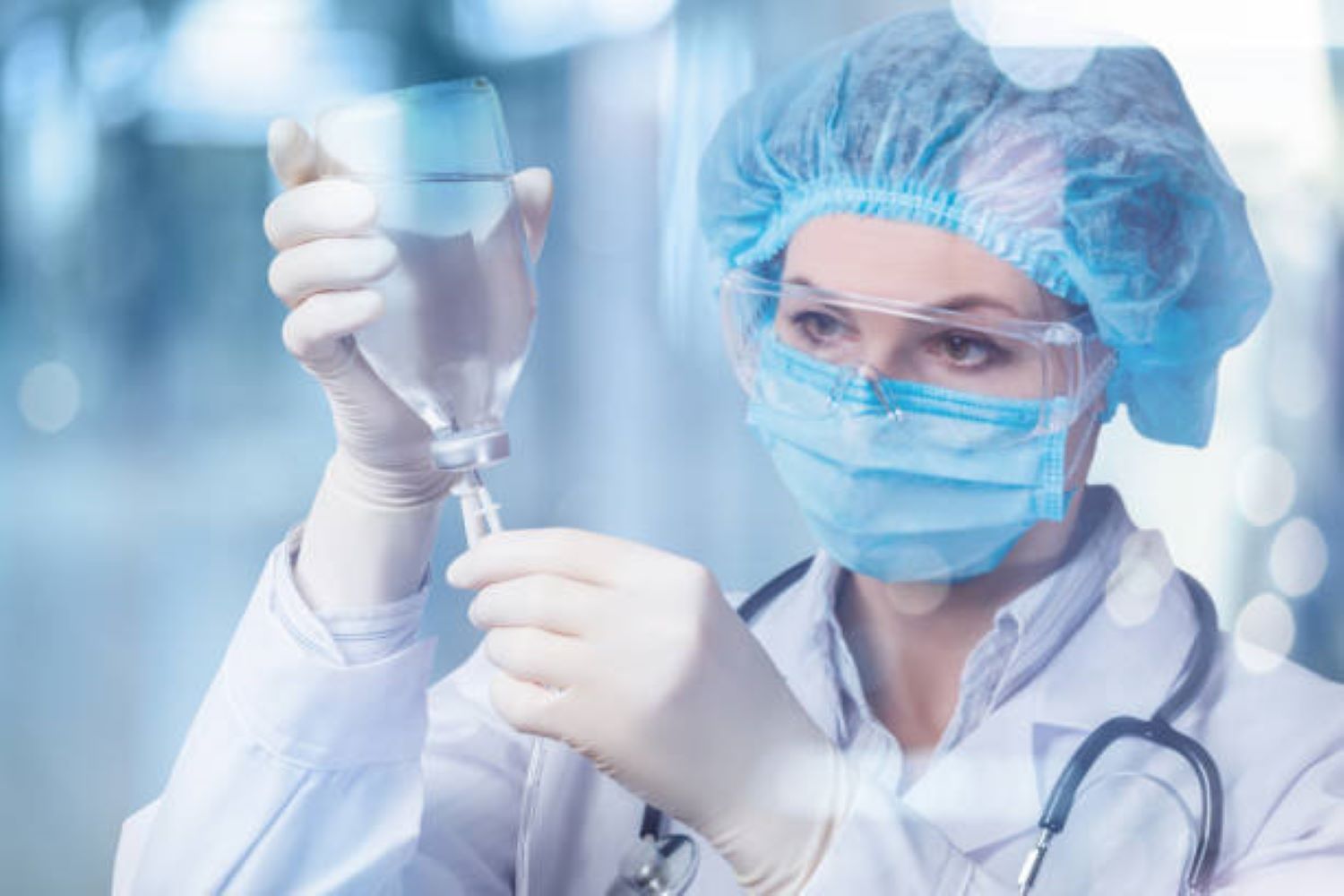 saline solution